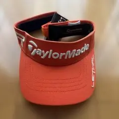 【新品】TaylorMade Lethal バイザー オレンジ