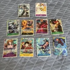 ワンピースカード セット　全部キラ