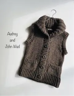 Audrey and John Wad ペルー ハンドニット ベスト