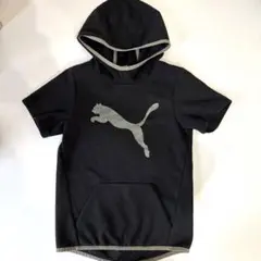 値下げ中‼️Puma フード付き半袖パーカー