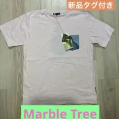 新品タグ付きMarble Tree ピンク Tシャツ Lサイズ