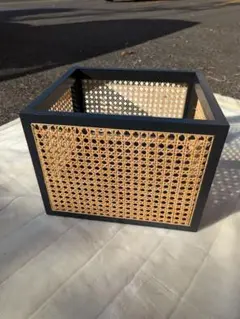 H & Mラタンストレージバスケット