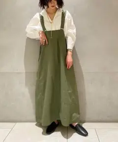 77circa 別注ワイドスノーカモフラージュスカート
