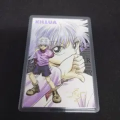 HUNTER×HUNTER　キルア　ラミネートカード　念能力測定カード