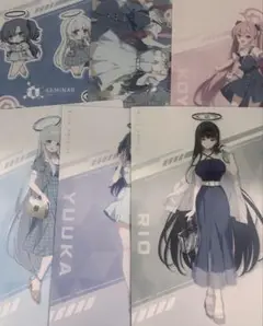 ローソン❌ブルーアーカイブクリアファイル