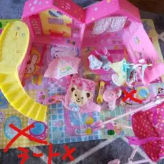 メルちゃんのお家 ベビーカー その他色々セット