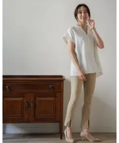【新品訳あり】Emma Taylorフロントジップストレッチパンツ
