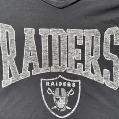 RAIDERS フットボールＴシャツ　7分袖【Ｍ】