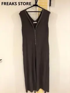 ★最終値下げ★FREAKS STORE オールインワン　ノースリーブ　グレー