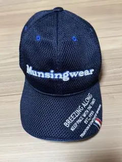 Munsingwear メッシュキャップ ネイビー