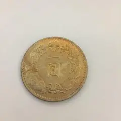 一圓金貨 明治十七年