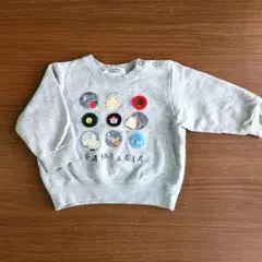 familiar グレー トレーナー 80サイズ