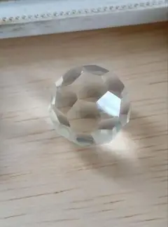 ブラジル産　水晶　バッキーボール　美品　手磨き　お守り　温もり　キレイ