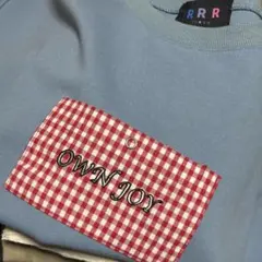 RRR tokyo ギンガムチェック　Tシャツ