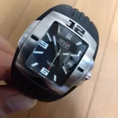 お値下げSECTORセクター 腕時計 ブラックベルト　ジャンク品