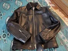 666 ライダース　ドミネーター　シングル Lewis Leathers - ルイスレザー 666期 青羽タグ ドミネーター