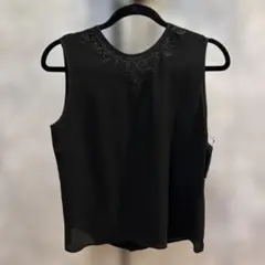 Burberry's ブラック ノースリーブシャツ L 新品タグ付き