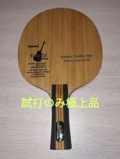 Nittaku(ニッタク)アコースティックカーボン アウター 1回試打のみ極上品