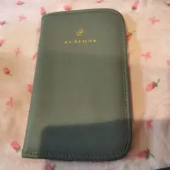 CLATHAS グレー 通帳・パスポート管理帳