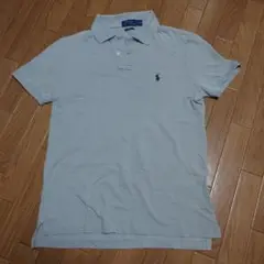 Polo Ralph Lauren グレー ポロシャツ カスタムフィット