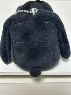 スヌーピー 黒いぬいぐるみマスコット