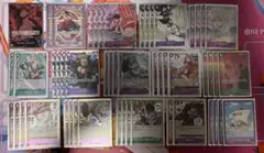 緑紫ルフィ　EB02-010 デッキ　スリーブ　パーツ付