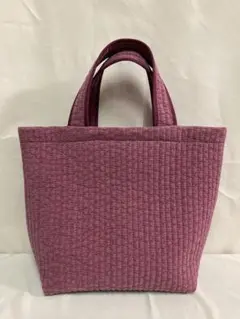 ヌビバッグ　トートバッグ(ワイン)手提げ用