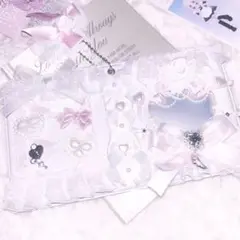 ♡ コレクトブック アルバム レースデコ 量産 地雷 バレエコア‪ ‪♡