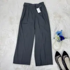 新品　Ballsey ブライトストレッチ フロントタックパンツ　ワイドパンツ