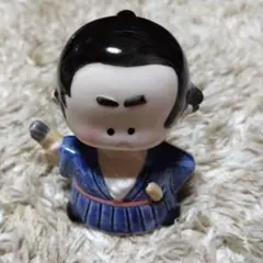 坂本龍馬ミニ侍デザイン 陶器製貯金箱