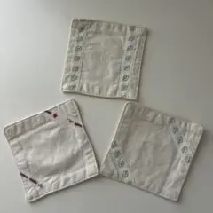 アイボリー コースター 3枚セット