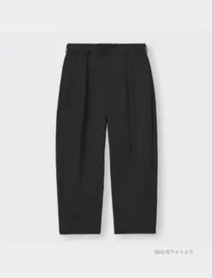 GU カーブタックパンツ ブラック XL (2)