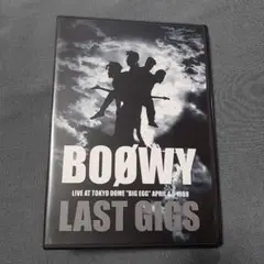 BOOWY LAST GIGS DVD