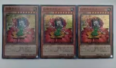 遊戯王 紅姫チルビメ スーパーレア 3枚