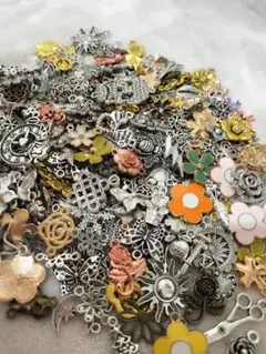 金属製チャームセット 多数