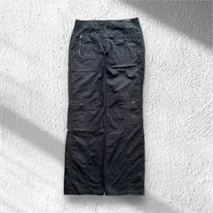 archive ARMANI tech cargo pants y2k BLK
