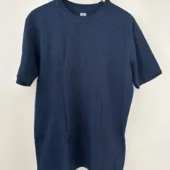 UNIQLO ネイビー 無地 Tシャツ M