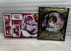《メルカリ便》鬼滅の刃 名場面ジオラマフィギュア バースデイ缶バッジ カナヲ
