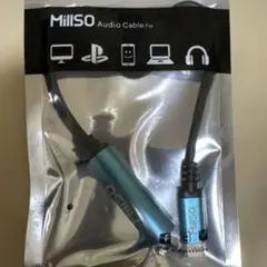 MillSO オーディオケーブル 3.5mmジャック