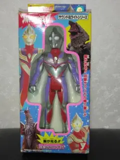 【ウルトラマン ティガ　18㎝　サウンド＆ライトシリーズ　　1996年】