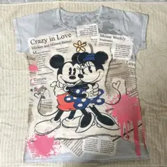 新品ディズニー　ミッキー&ミニーTシャツ