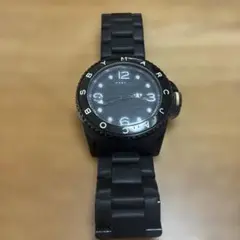 MARC BY MARC JACOBS ブラック腕時計
