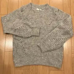 【GAP】 グレー ニットセーター XS