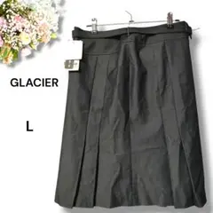 【GLACIER】グラシア　スカート　ベルト付き　新品　L