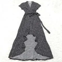 美品 MICHAEL KORS カシュクール マキシ丈 ワンピース
