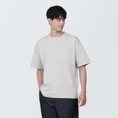 無印良品　涼感UVカットワイド半袖Tシャツ　XL