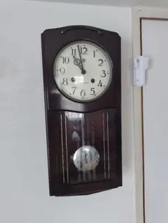 レトロ壁掛け時計 愛知時計電機 ジャンク品