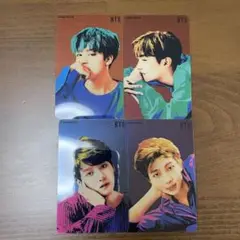 BTS タレントカード 4枚セット