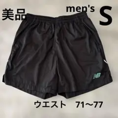 New Balance ブラック　ショートパンツ　メンズ　S スポーツ
