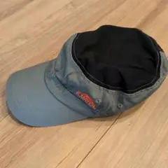 値下げ【中古品】K.MAYER ワークキャップ グレー/黒